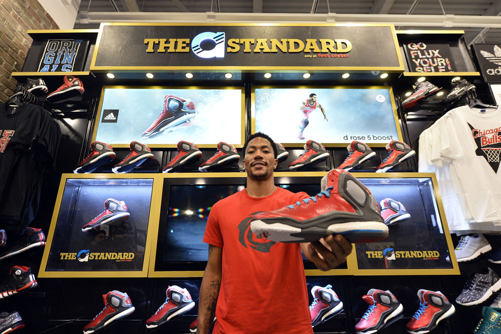 Derrick Rose and adidas Basketball Launch the D Rose 5 Boost in Chicago (5)