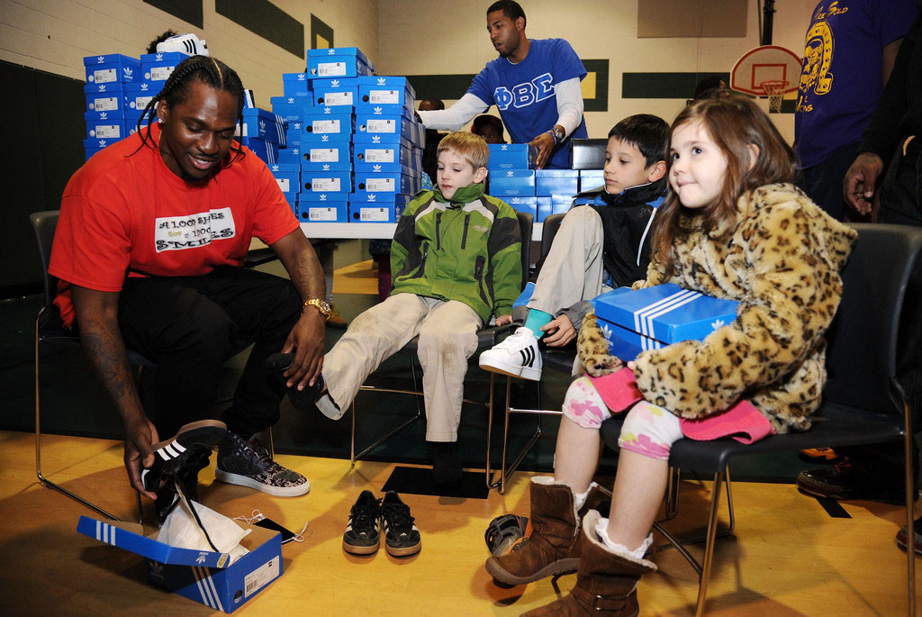 adidas Sponsors Pusha T 1000 Shoes for a 1000 Smiles Event (7)