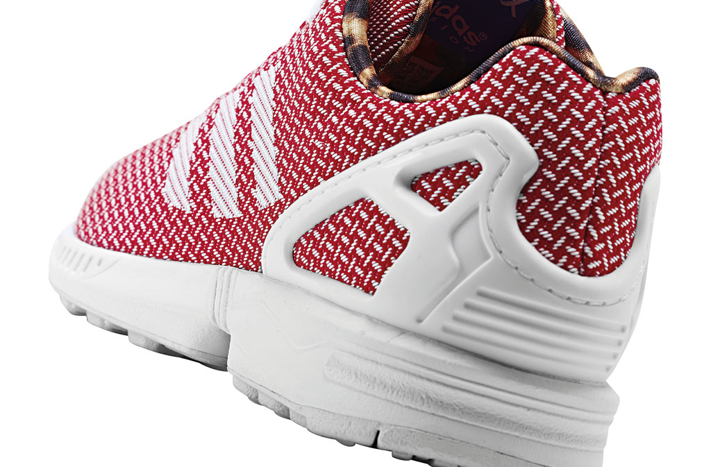 adidas ZX Flux Women's Weave Pack Red (4)