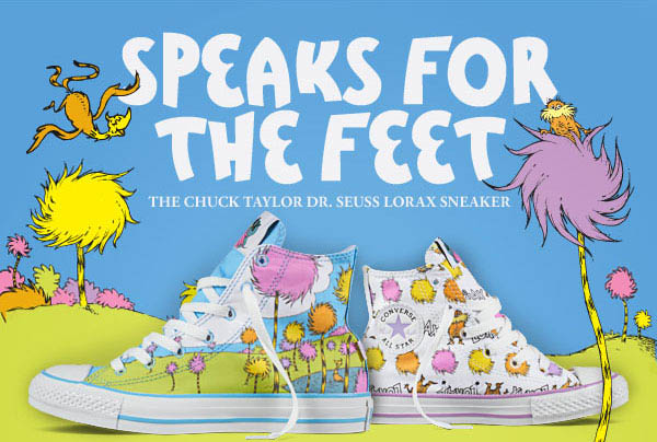 Dr. Seuss x Converse Chuck Taylor All Star - The Lorax Collection