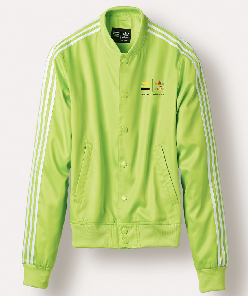 adidas = Pharrell Williams Track Jacket Green (1)