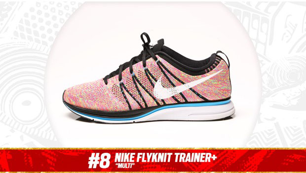 Complex Best of 2013: Nike Flyknit Trainer+ "Multicolor" is the #8 Sneaker of the Year