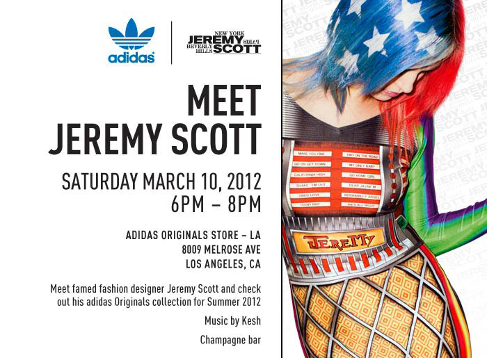 adidas Originals by Jeremy Scott Los Angeles Event
