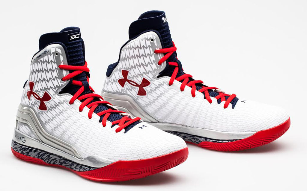 Under Armour ClutchFit Drive Stephen Curry USA Home PE