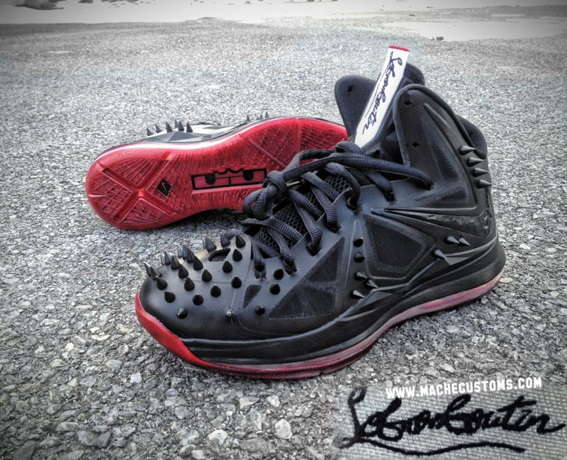 Nike LeBron X Lebronboutin by Mache Custom Kicks (2)