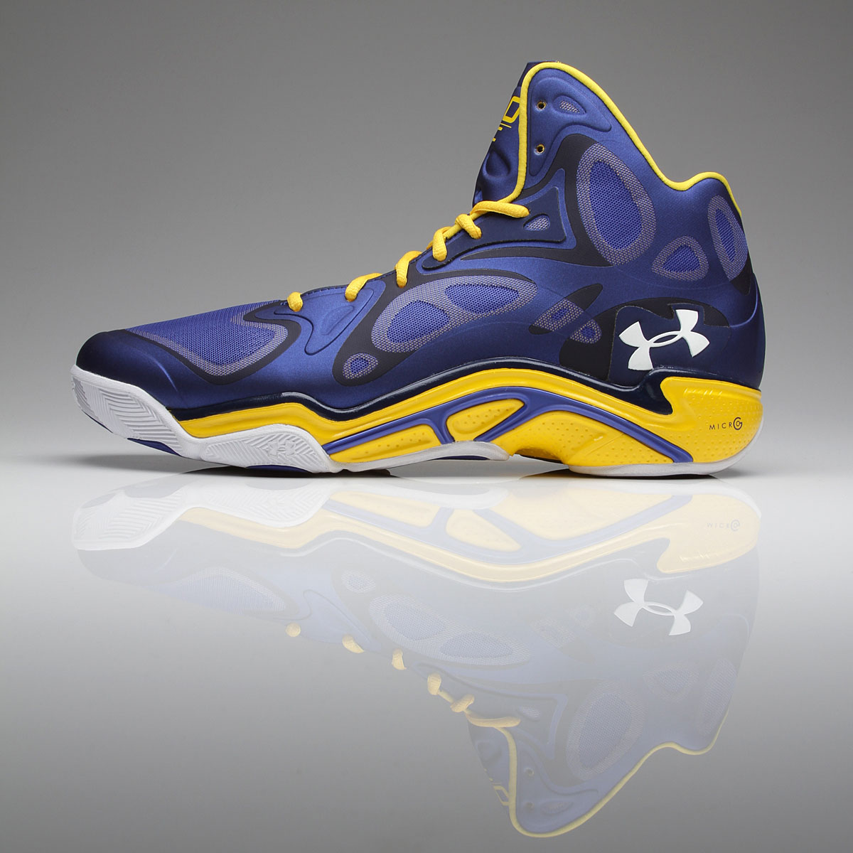 Stephen Curry's Under Armour Anatomix Spawn 'Away' Royal PE // Close-Up (4)