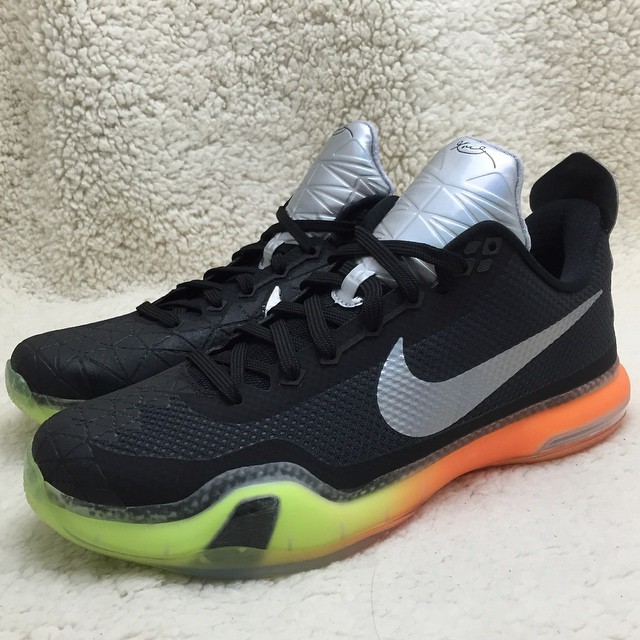 Nike Kobe X 10 All-Star Black/Silver-Orange-Volt (15)