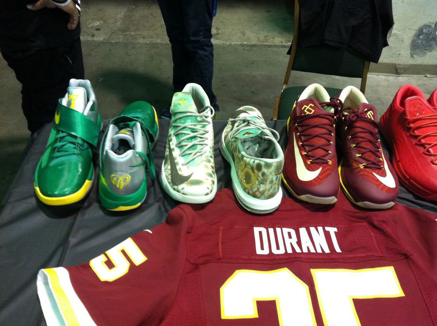 Randy Williams Displays Rare Nike KD Shoes (5)