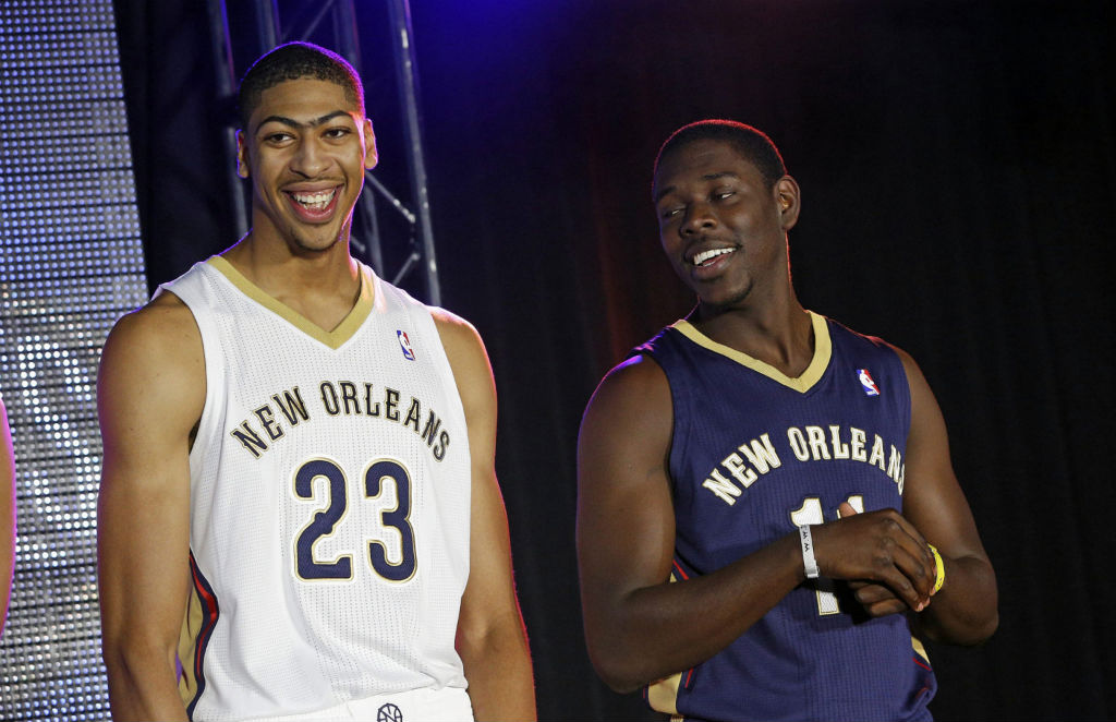New Orleans Pelicans Unveil Uniforms (2)