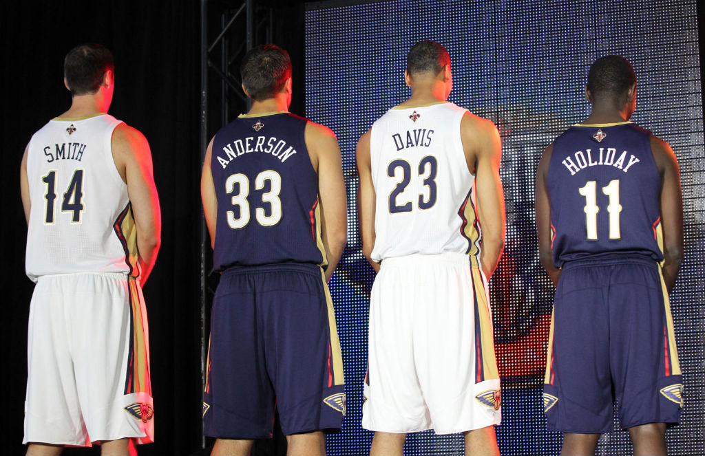 New Orleans Pelicans Unveil Uniforms (3)