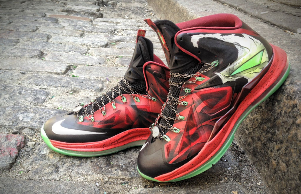 Nike LeBron X "Spawn" by Mache Custom Kicks (1)