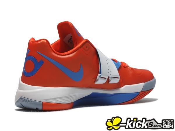 Nike Zoom KD IV Team Orange Photo Blue White 473679-800 (6)