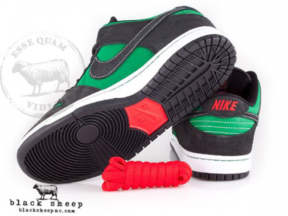 Nike SB Dunk Low Premium - Pine Green/Black-Atom Red | Sole Collector