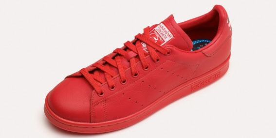 adidas Originals=Pharrell Williams Icon's Stan Smith Red (2)