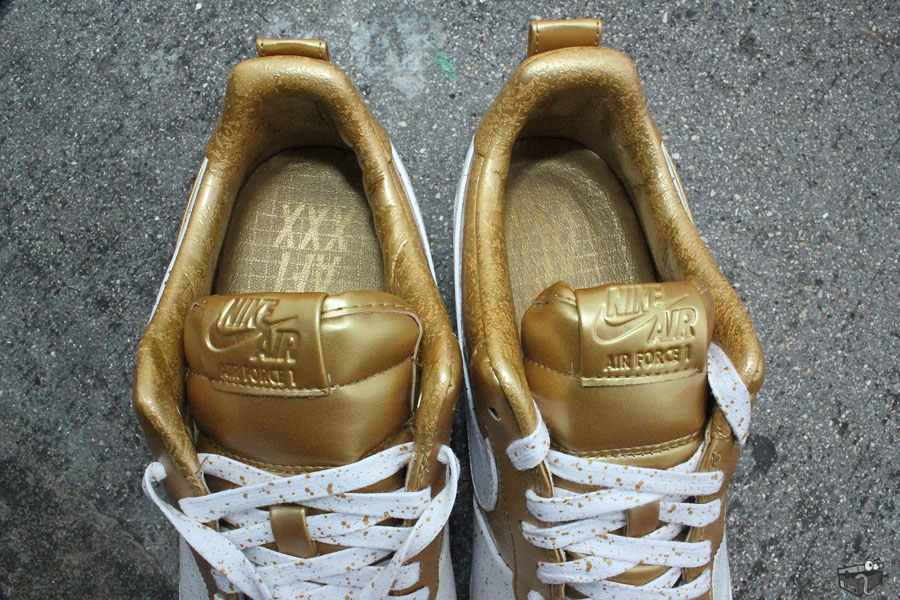 van camping occasion - Nike Air Force 1 Low Supreme TZ - Gold Medal | Sole Collector