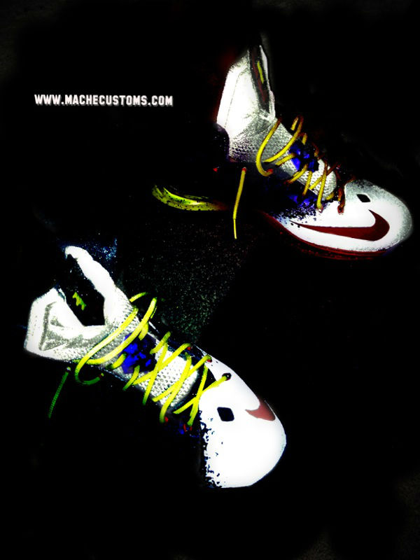 Nike LeBron X The Evolution of NERF by Mache Custom Kicks (5)