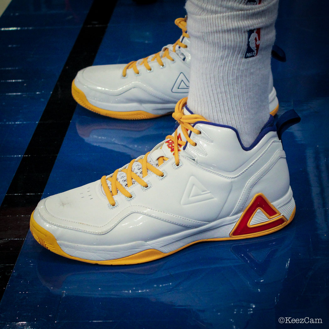 #SoleWatch // Up Close At MSG for Pelicans vs Knicks - Anthony Morrow wearing PEAK