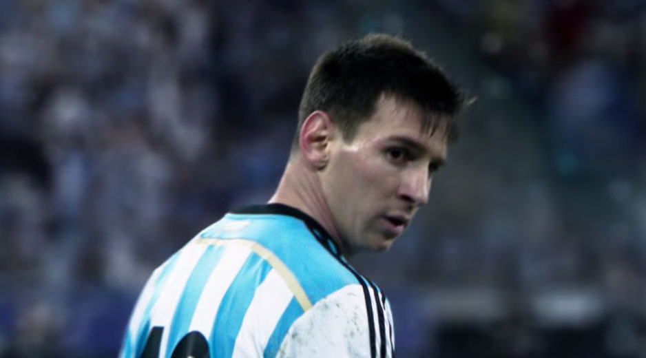 The Dream: all in or nothing featuring Kanye West & Messi