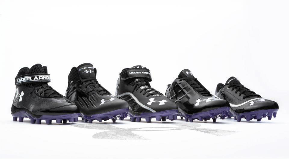 Under Armour Team Exclusive Cleats for Northwestern