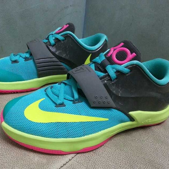 Nike KD VII 7 GS Teal (1)