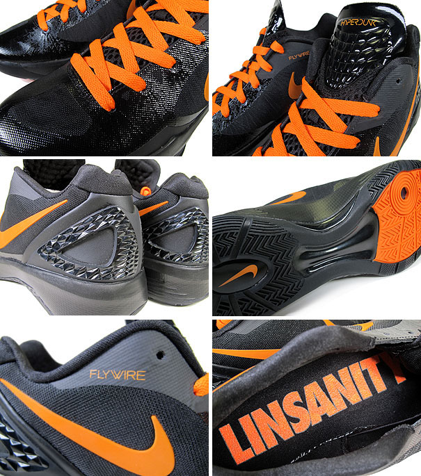Nike Zoom Hyperdunk 2011 Low Linsanity Black Orange Blaze 487638-081 (3)