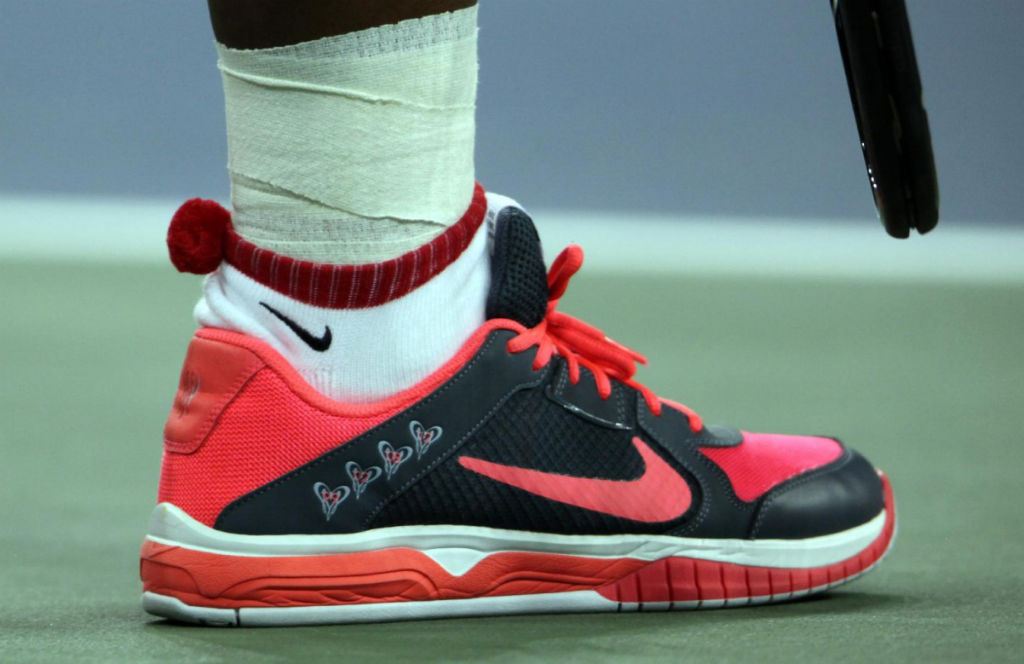 Serena Williams' US Open Nike Lunar Mirabella PE Sole