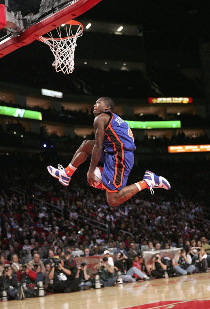 Nate Robinson wearing Nike Air Force Specialist
