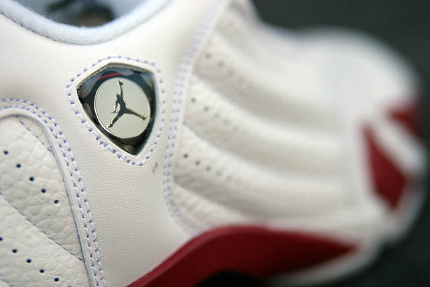 Air Jordan 14 XIV Retro Shoes White Varsiy Red 487471-101 (12)