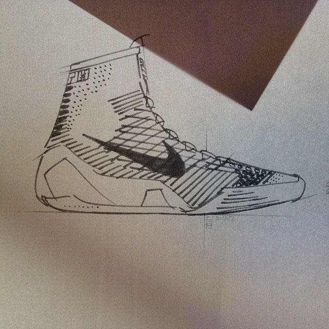Eric Avar's Nike Kobe 9 Sketch