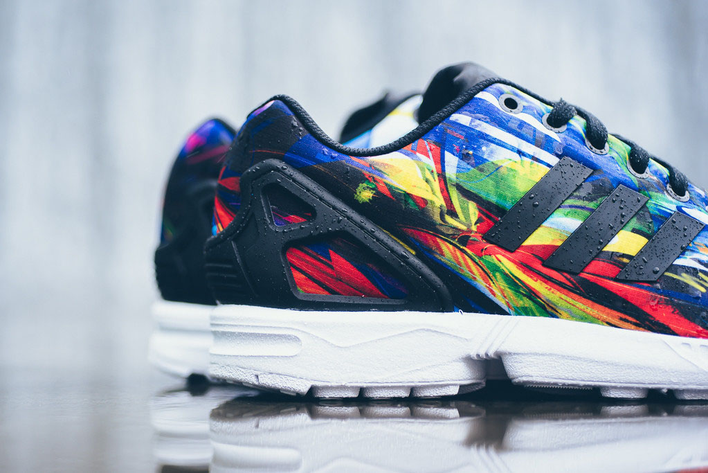 This adidas ZX Flux Is Printed in Wild Colors | Sole Collector