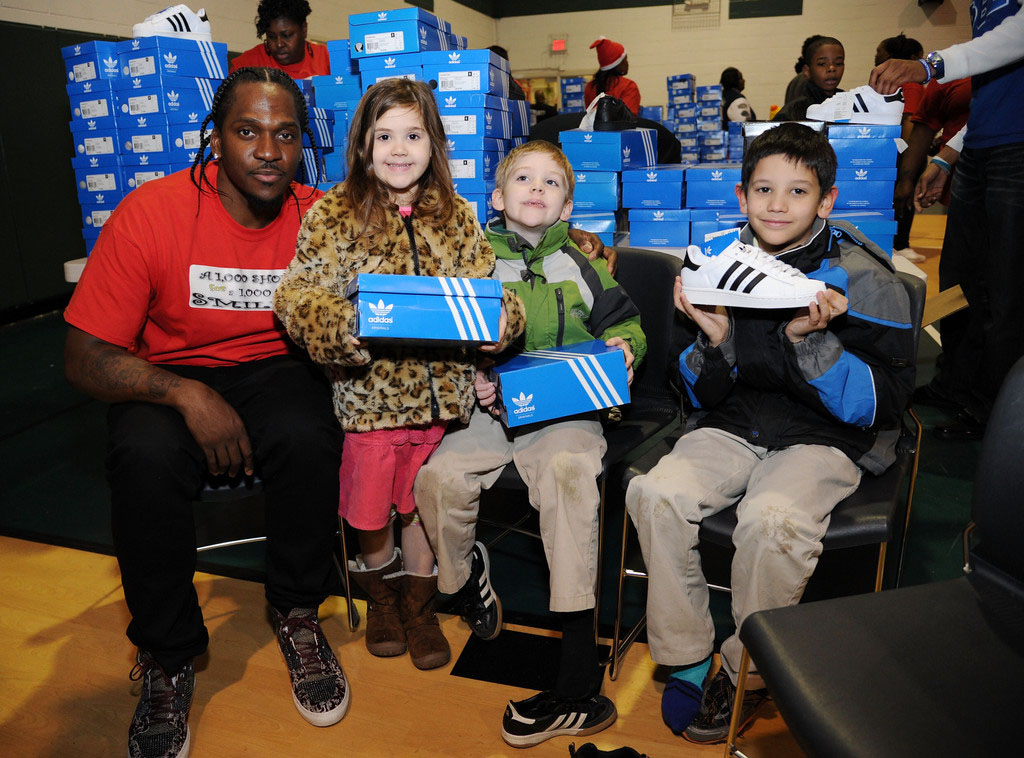 adidas Sponsors Pusha T 1000 Shoes for a 1000 Smiles Event (2)