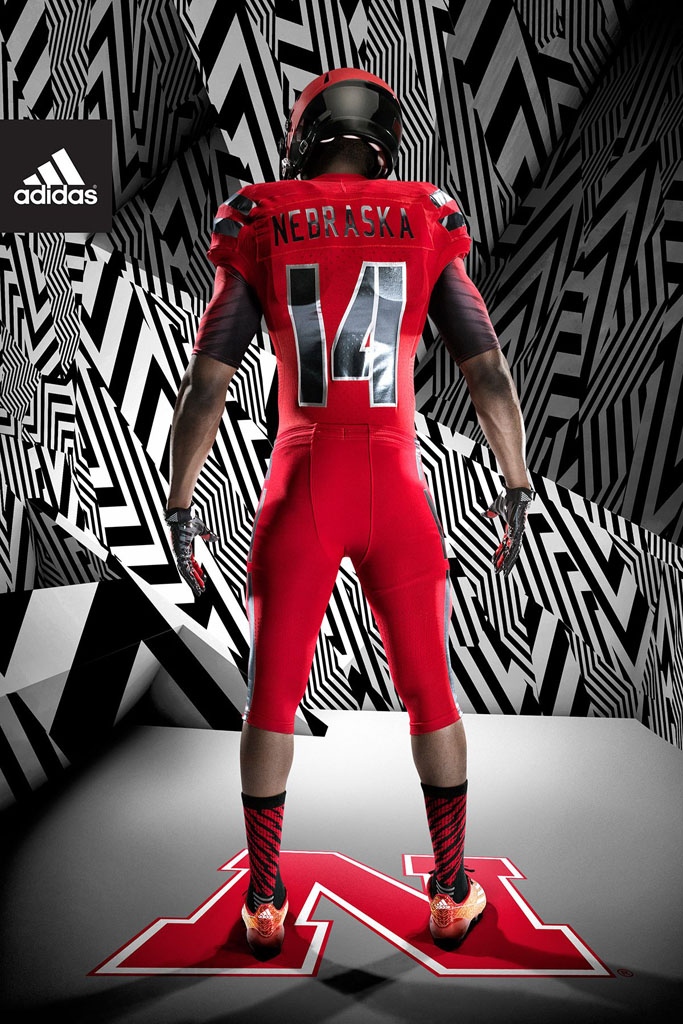 University of Nebraska & adidas Unveil Red Rising TechFit Uniform (2)