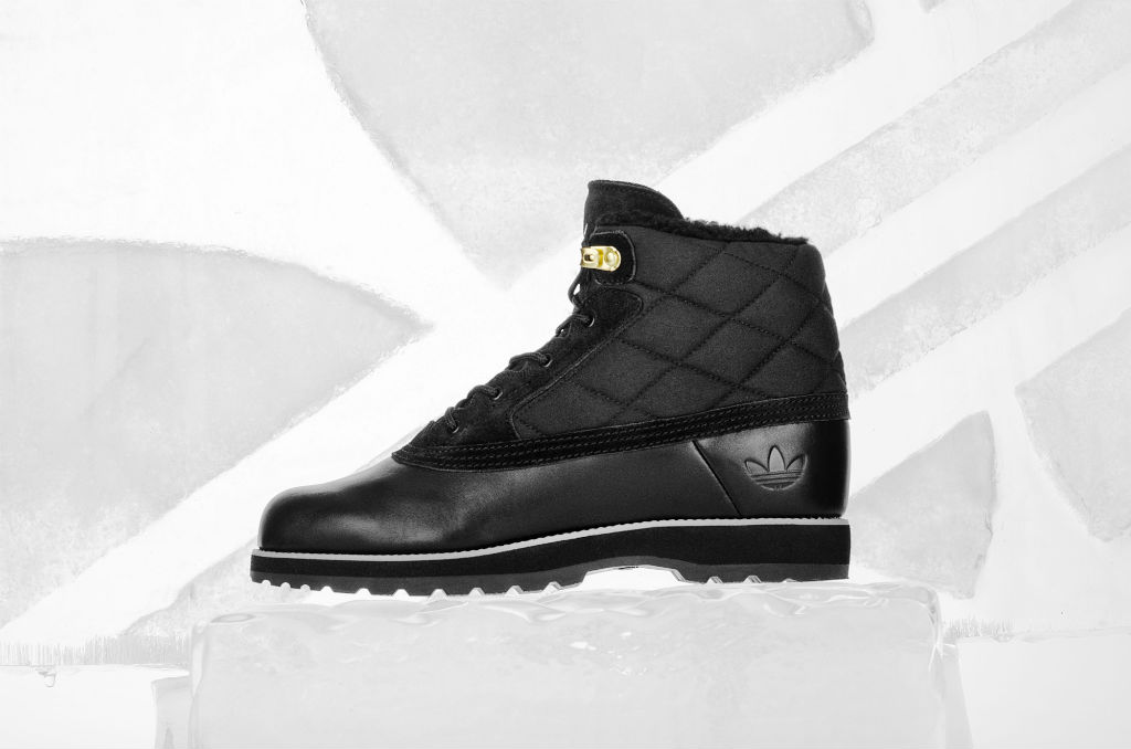 adidas adi Quilt Boot Black (1)