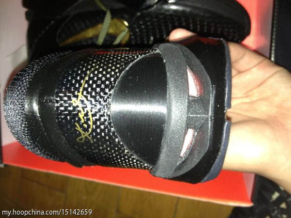 Nike Zoom Kobe VII Elite Black Metallic Gold Dark Grey 511371-001 (3)