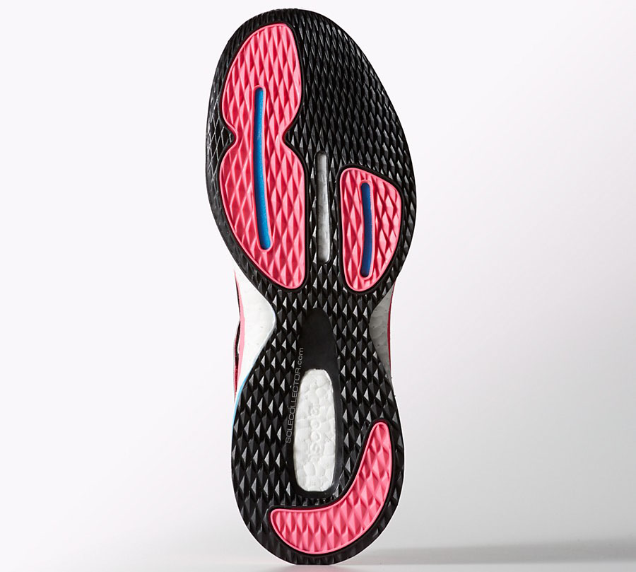 adidas RG3 Boost Trainer Black/Pink-Blue (3)