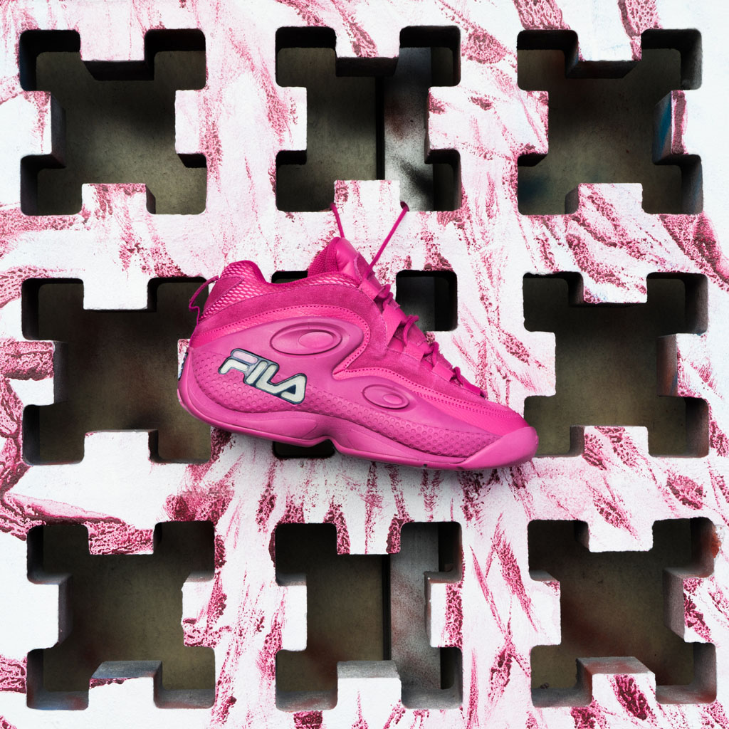 fuchsia fila shoes