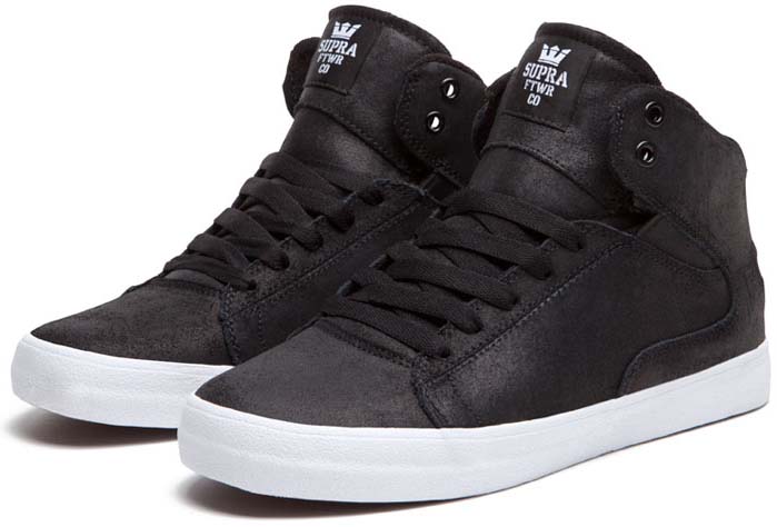 Supra Society Mid Shoes Terry Kennedy Black White (2)