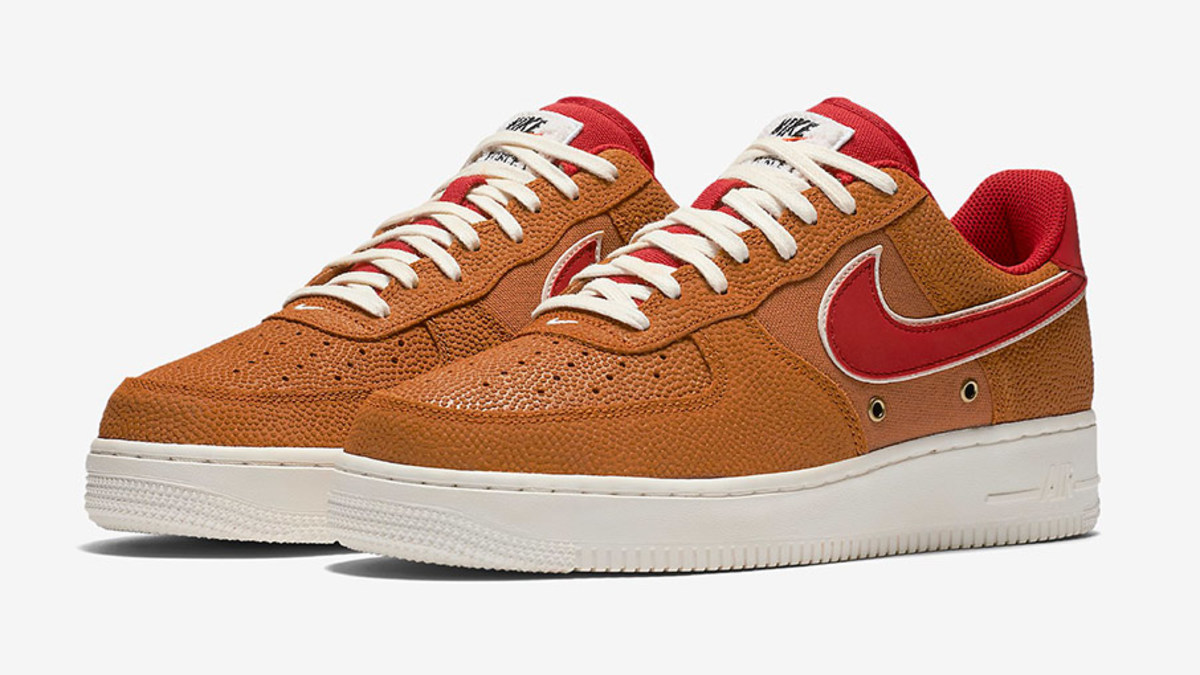 air force 1 orange basketball