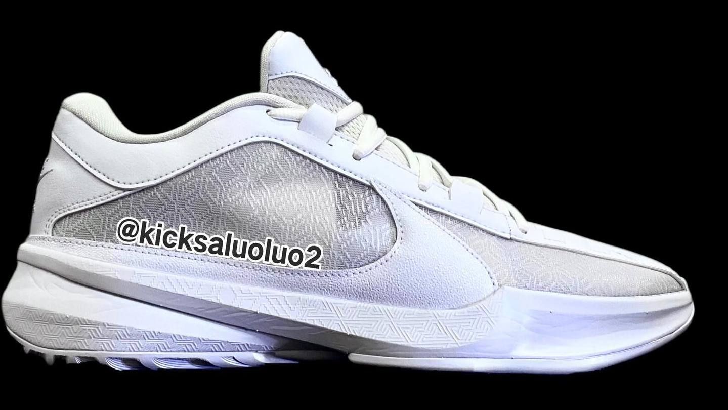 'Triple White' Nike Zoom Freak 5s Are on the Way