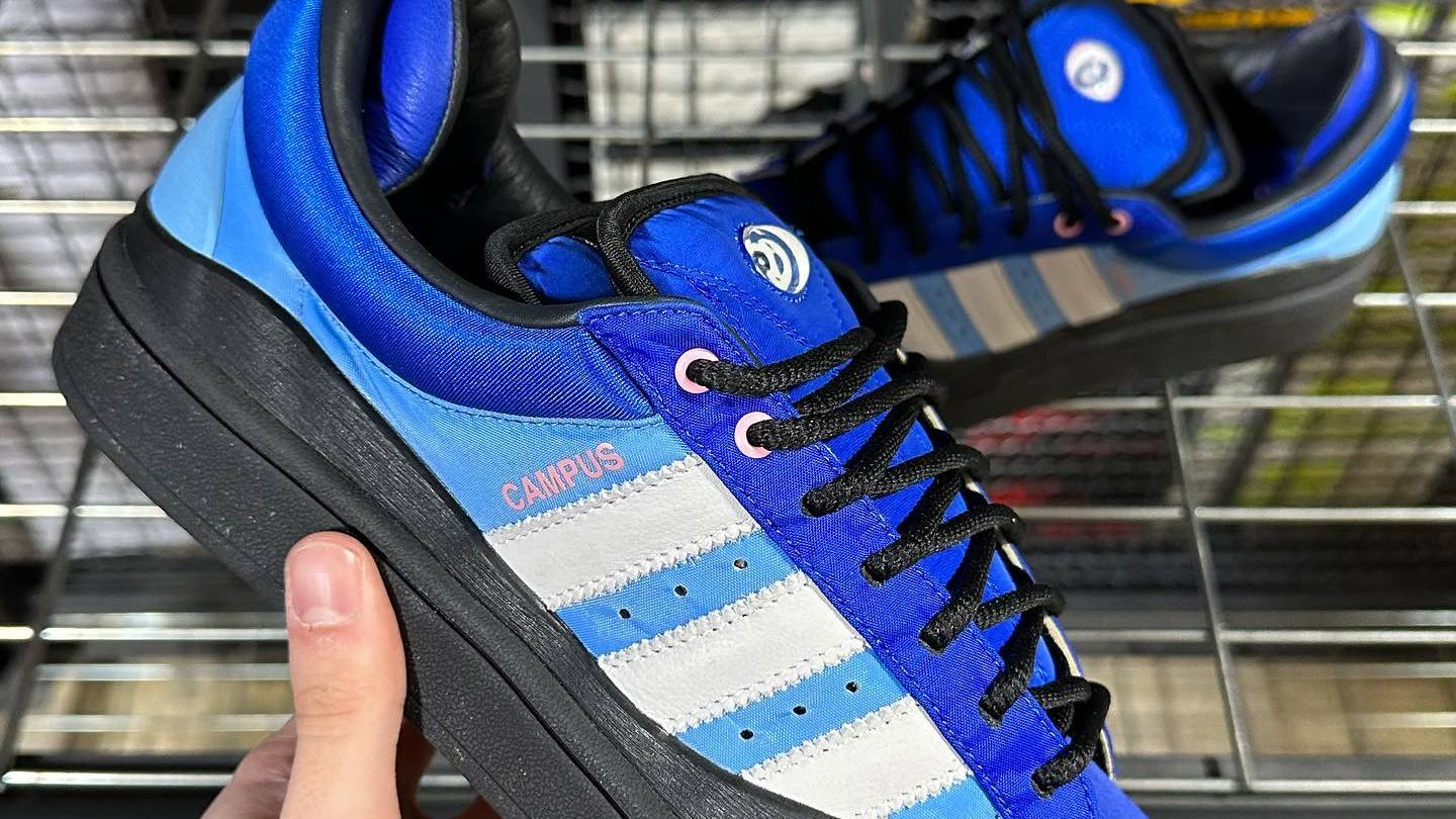 Bad Bunny x Adidas Campus Light Surfaces in Blue