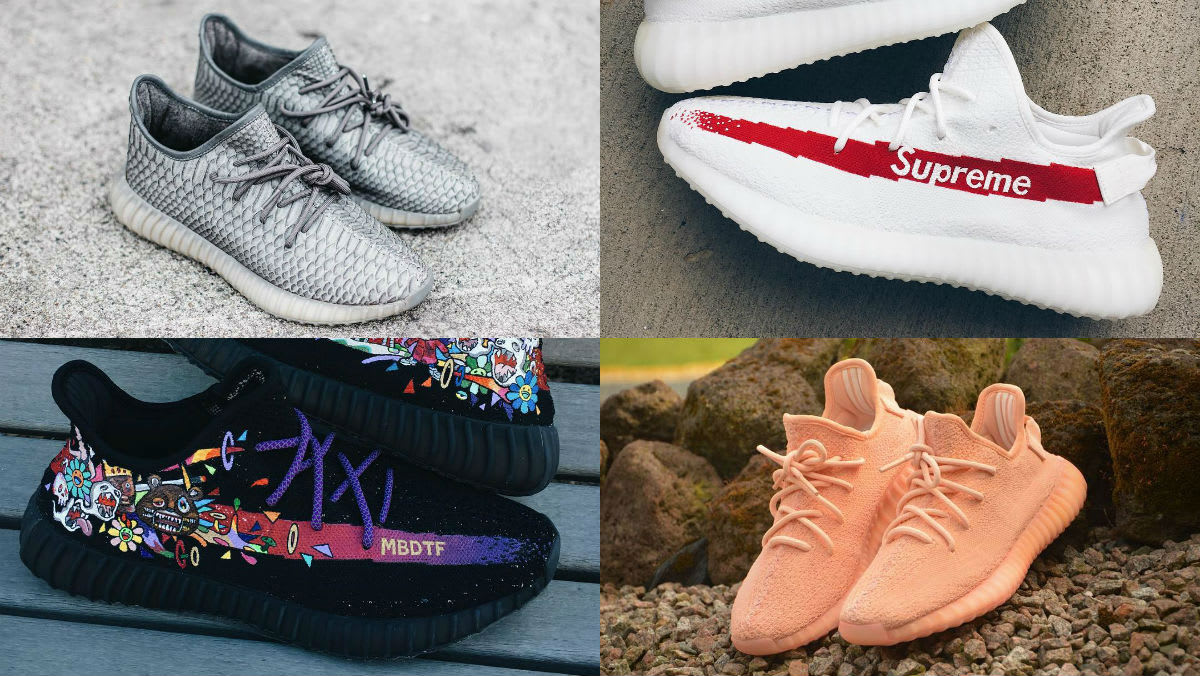 customize #yeezy #yzy #supreme #yeezyboost350v2 #sneakers…