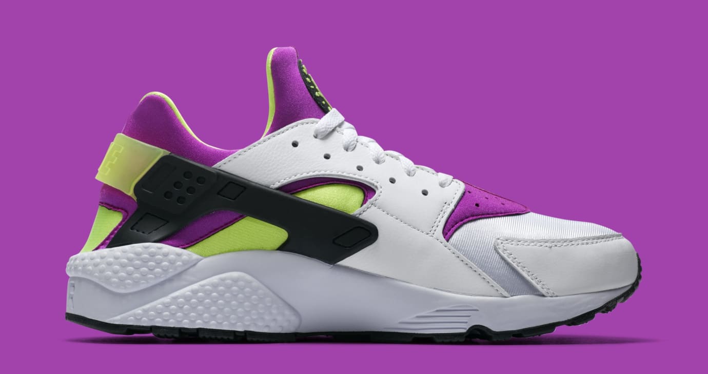 huarache white magenta
