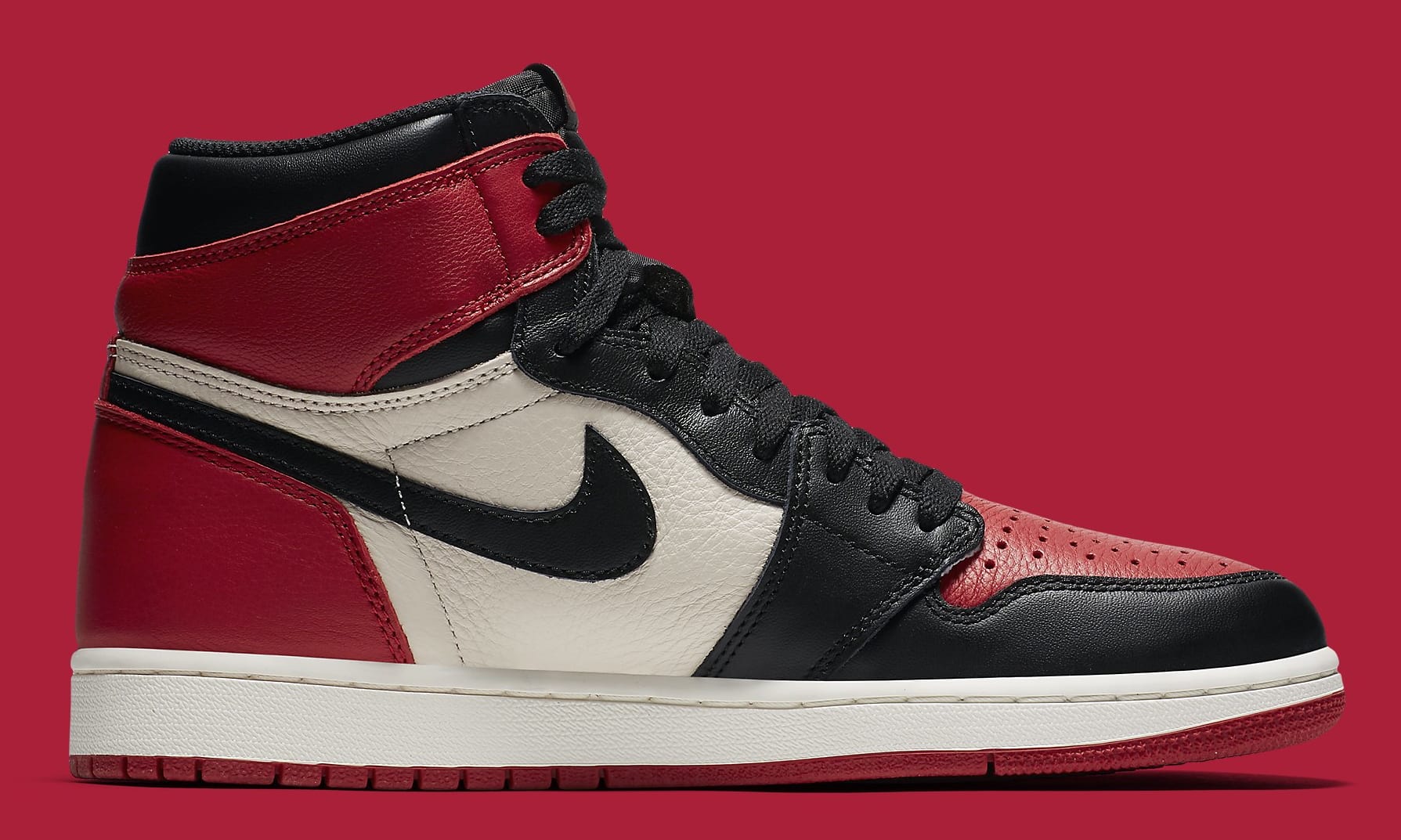 red toe jordan 1 mid