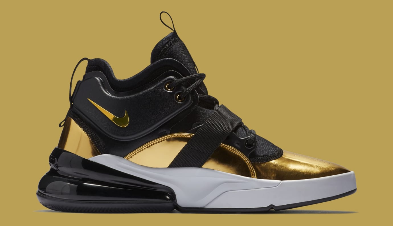 nike air force 270 gold standard