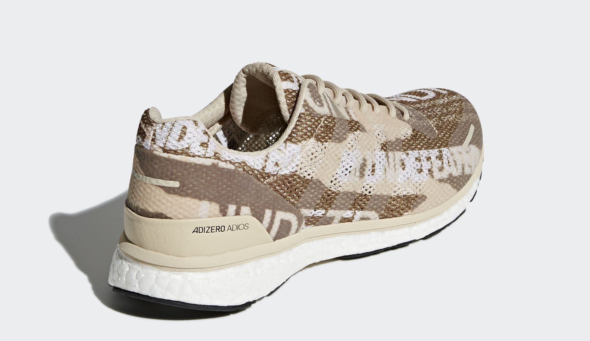 adidas x undefeated adizero adios 3 shoes