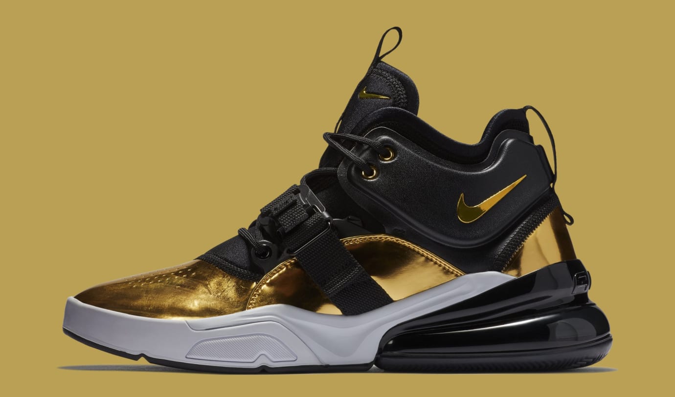 nike air force 270 gold standard