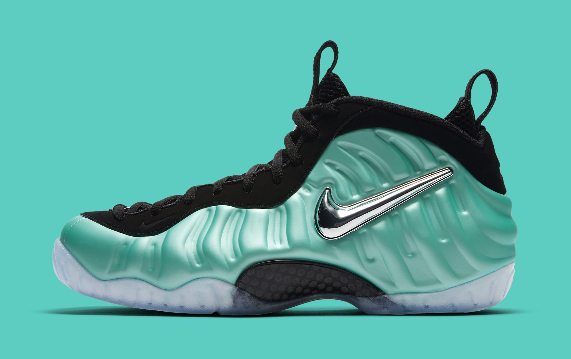 nike air foamposite one green