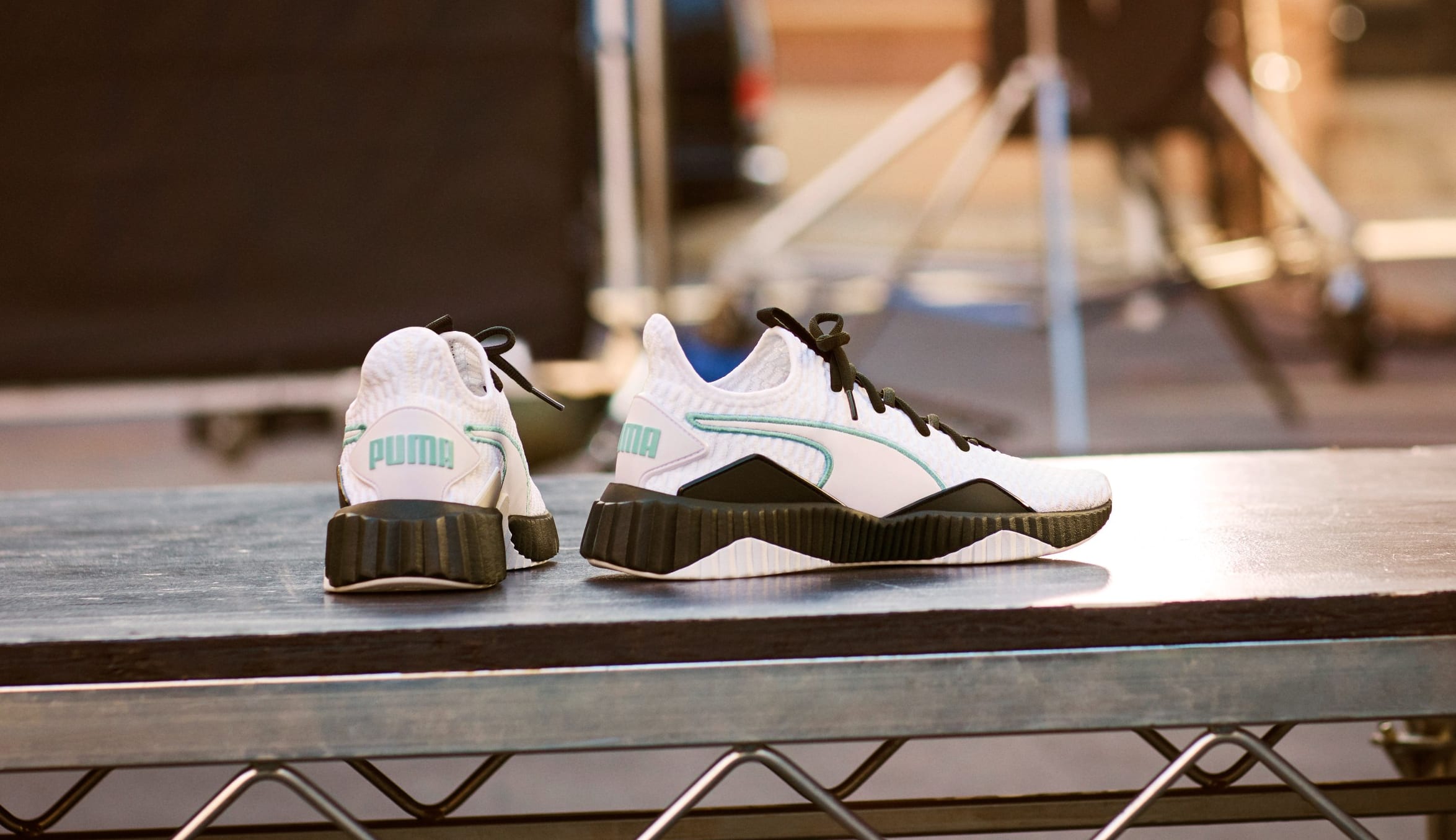puma x selena gomez defy mid varsity sneakers