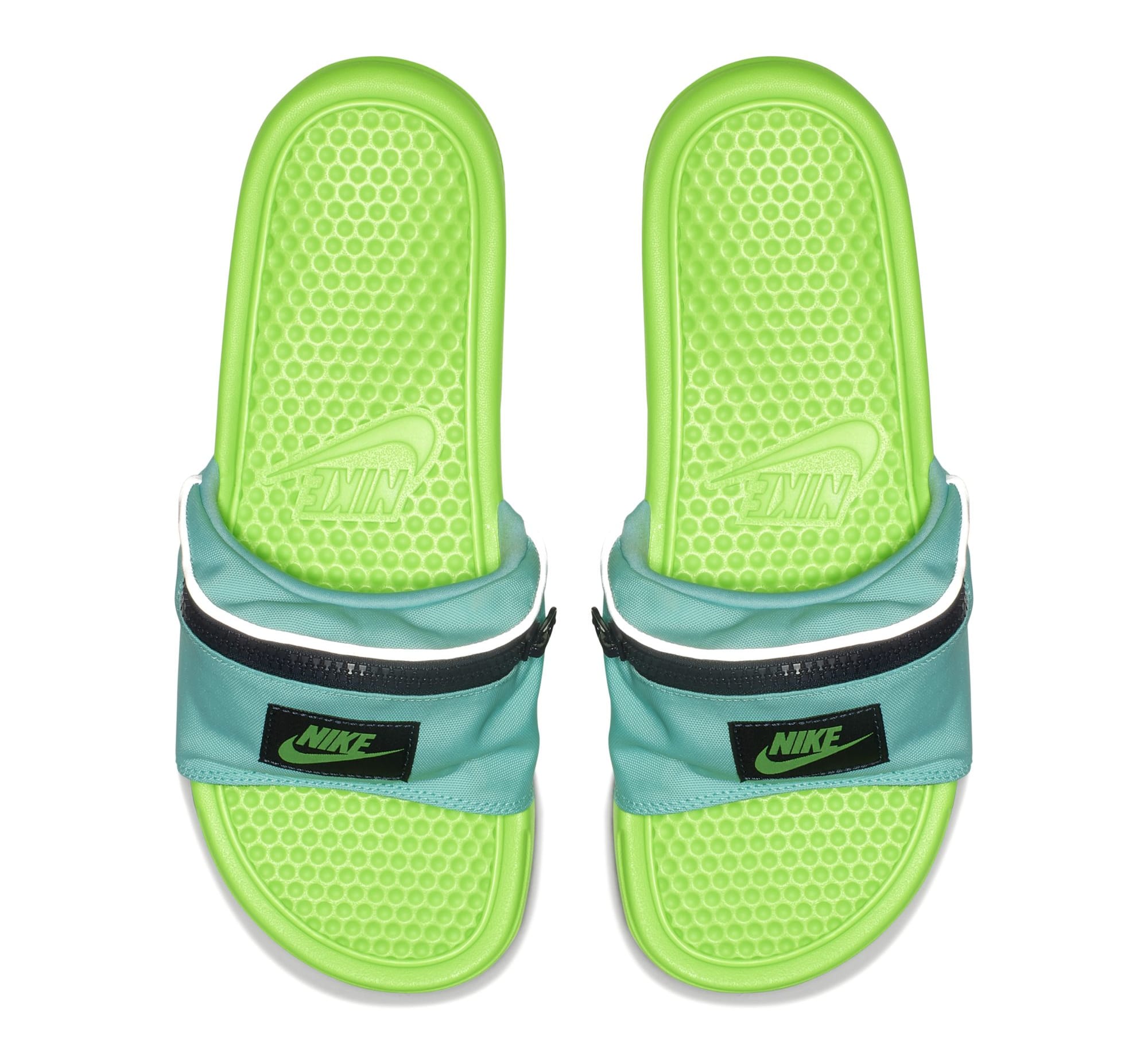 Nike Benassi JDI 'Fanny Pack' Green (Top)