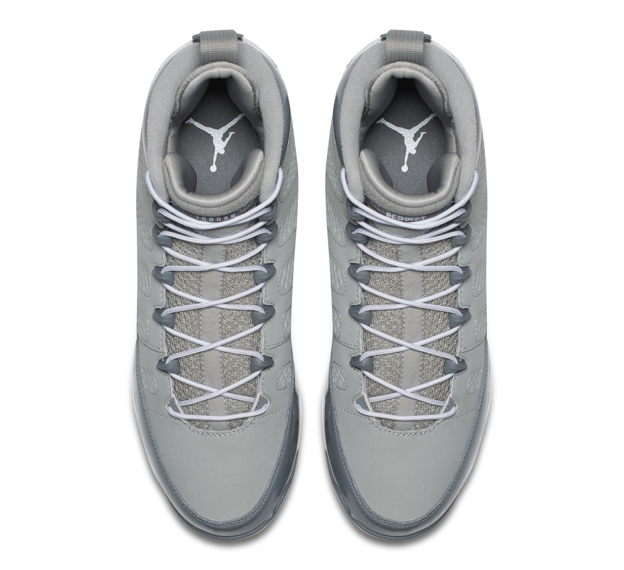 jordan 9 baseball cleats metal
